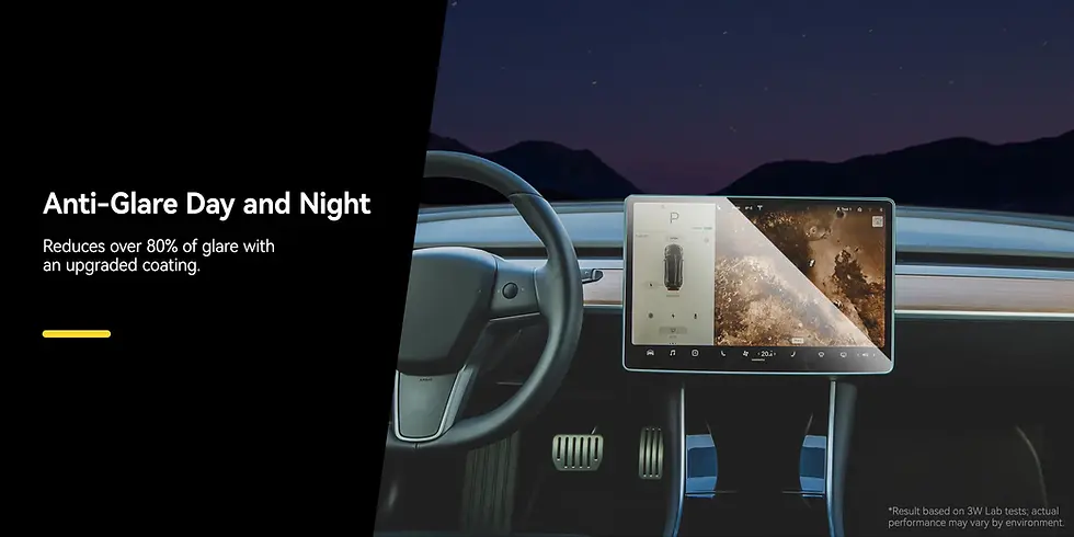 縮圖：3W Tempered Glass Screen Protector For Tesla Model 3 Highland 24+/ Y Juniper 25+