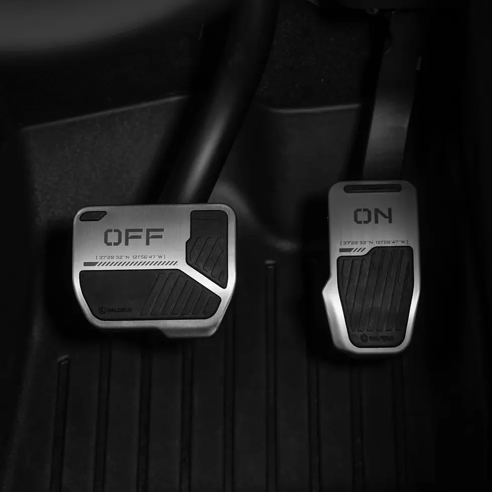 縮圖：HALOBLK 合金踏板Alloy Car Pedal Covers for Tesla｜Toy Switch 2.0