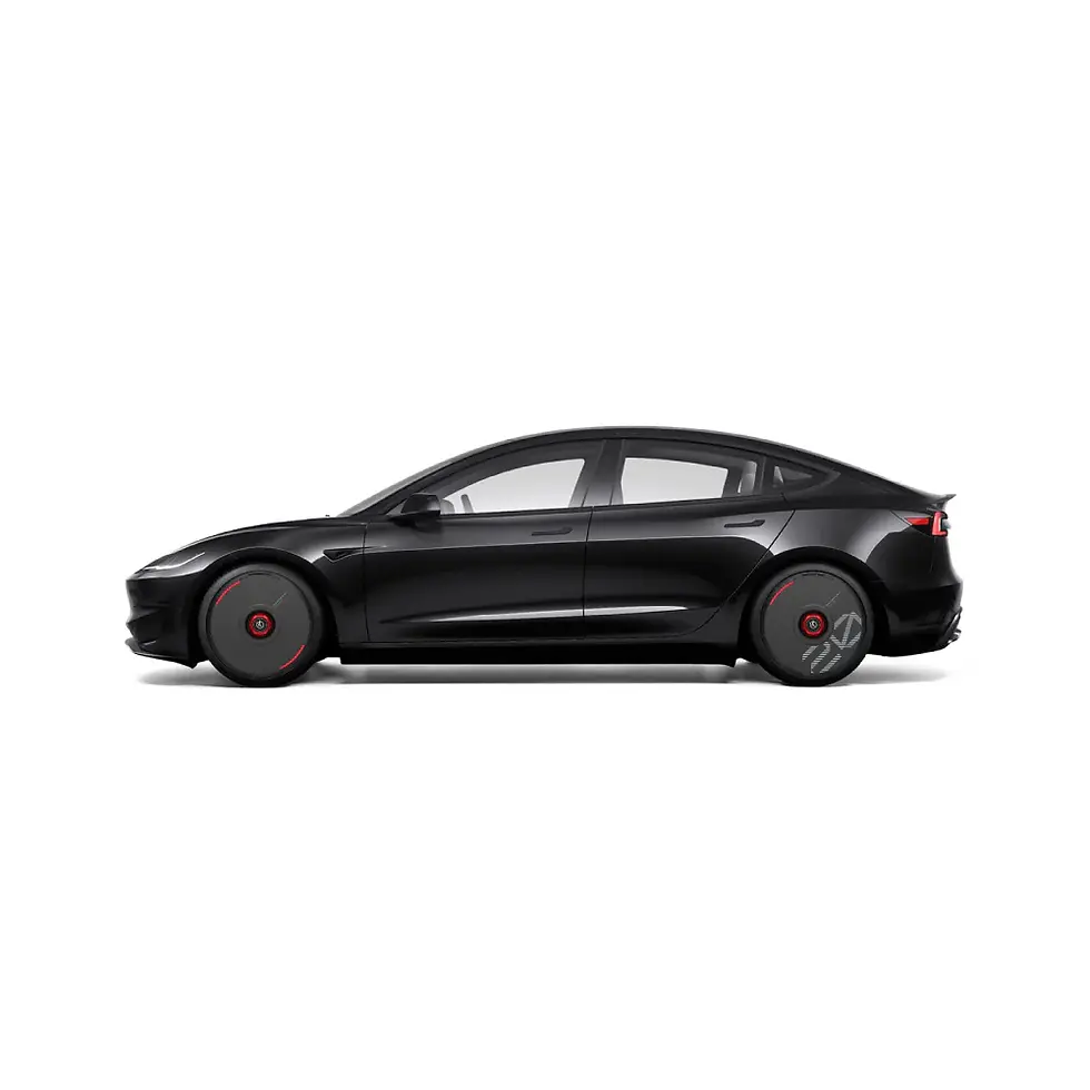 縮圖：HALODISC 2 Wheel Covers for Tesla | Custom Numbers