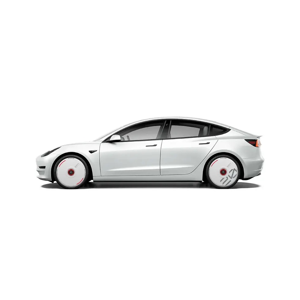 縮圖：HALODISC 2 Wheel Covers for Tesla | Custom Numbers