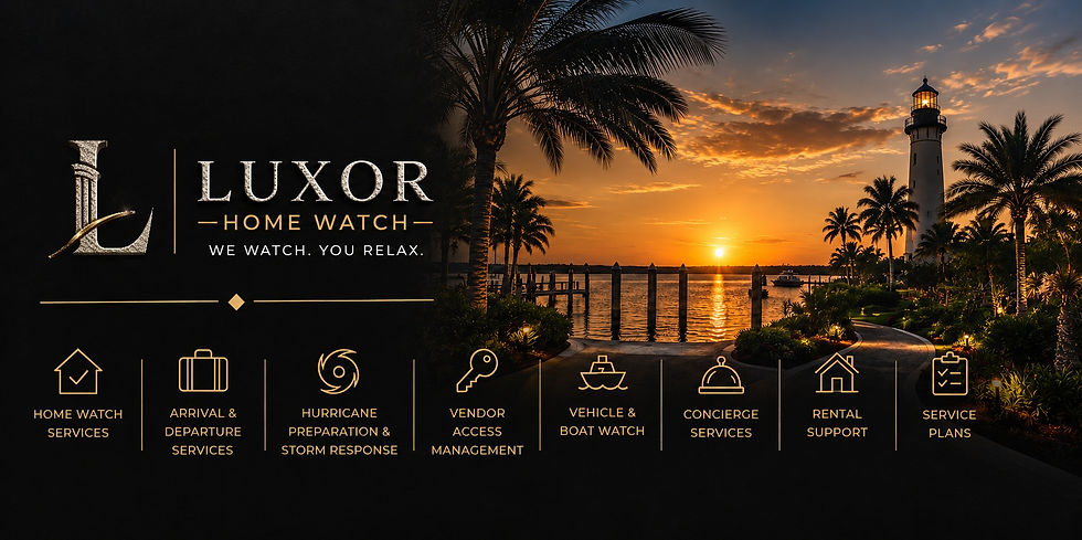 Luxor home watch service florida