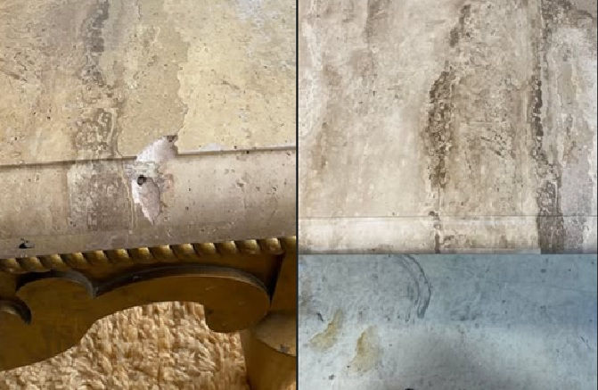 Restored stone table