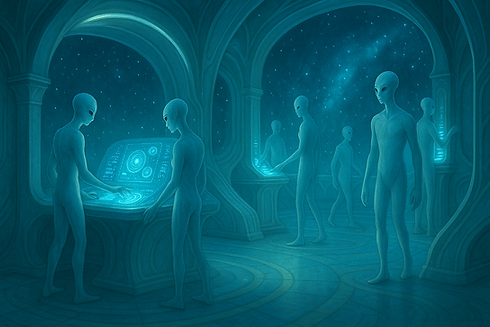 Arcturians at Work in Cosmic Craft