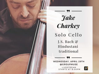 Solo Cello J.S. Bach & Hindustani Traditional @Groupmuse