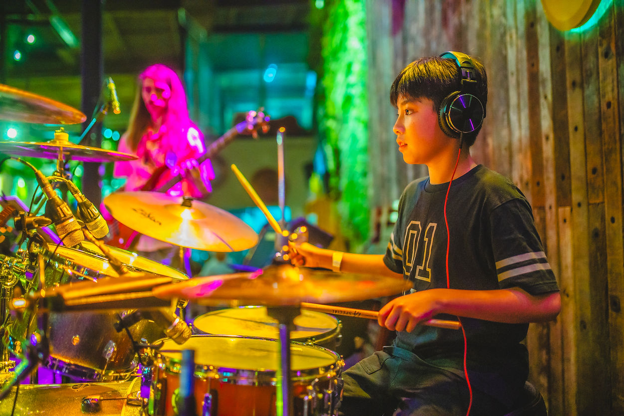 aula de bateria para crianças toca paulista de artes 