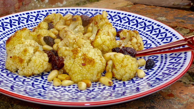 Roasted Karnabahar (cauliflower)