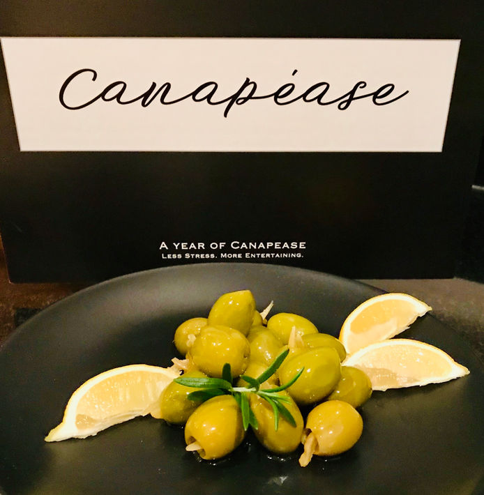 Olives with preserved lemon