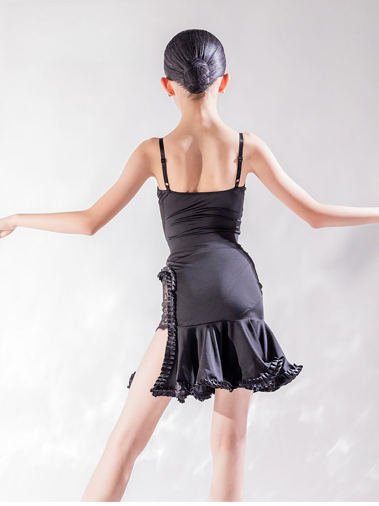 Thumbnail: Midnight Lace Latin Dress