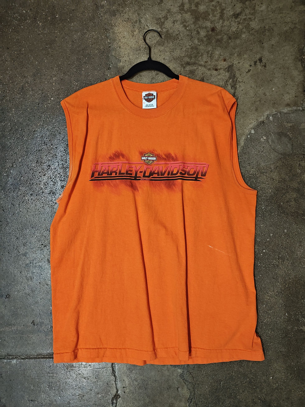 Thumbnail: XL ©2003 Sleeveless Appleton Harley-Davidson (closed) Shirt Appleton, Wisconsin 