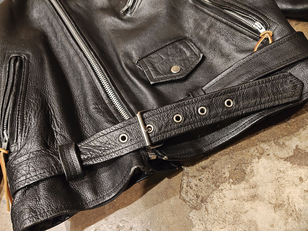 Thumbnail: L Vintage Leather Jacket 
