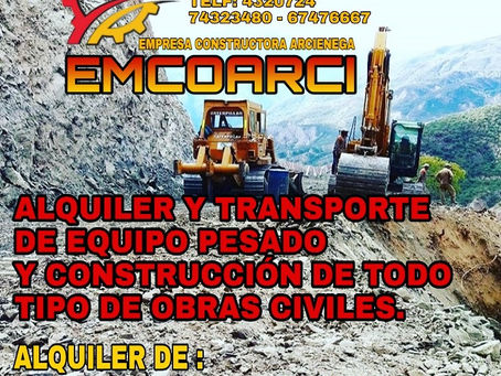 EMCOARCI Alquiler de equipó pesado..