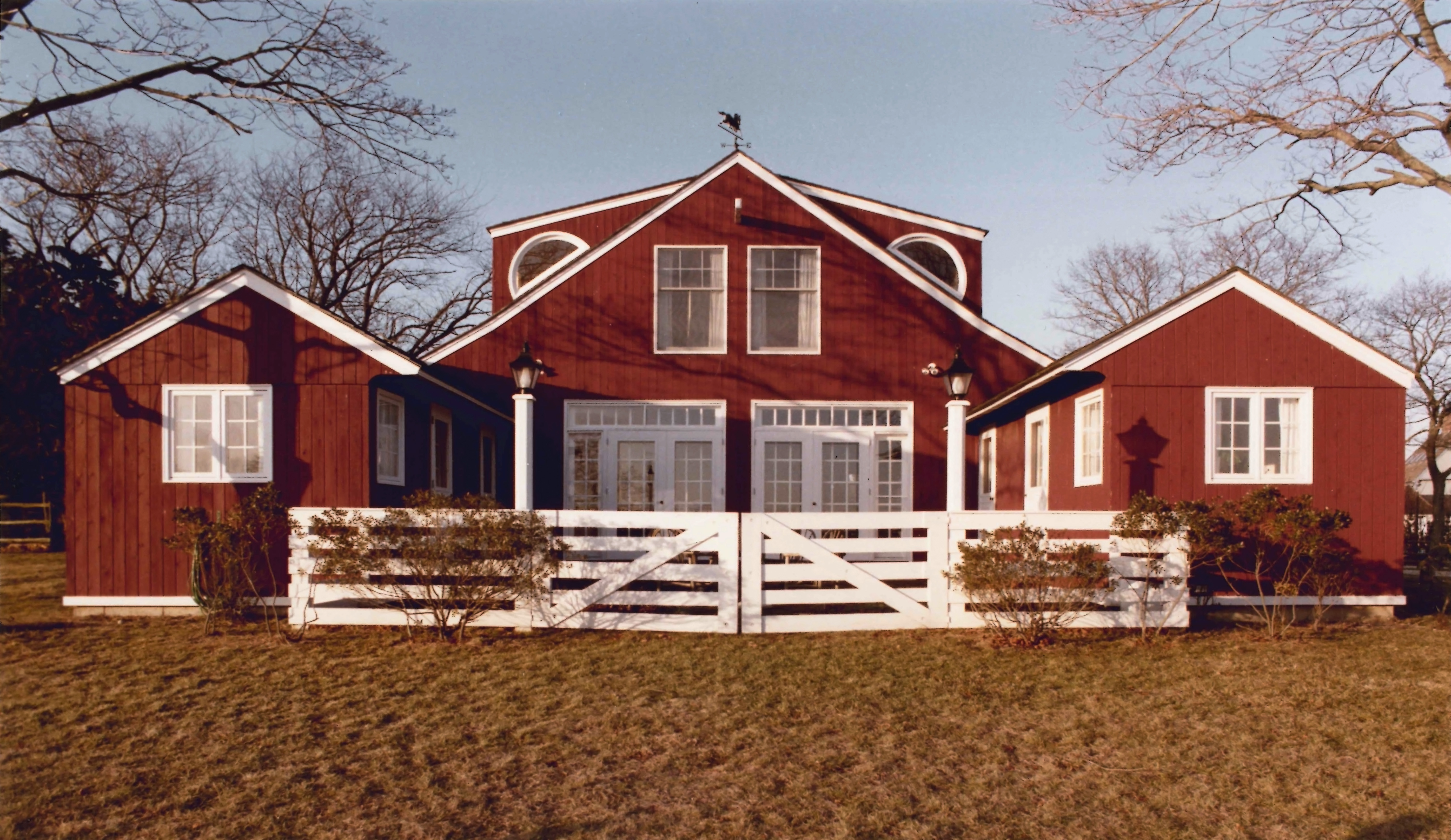 Red and White Barns
