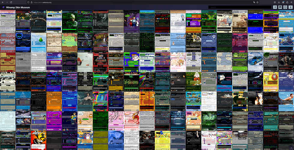 Winamp Skins Museum