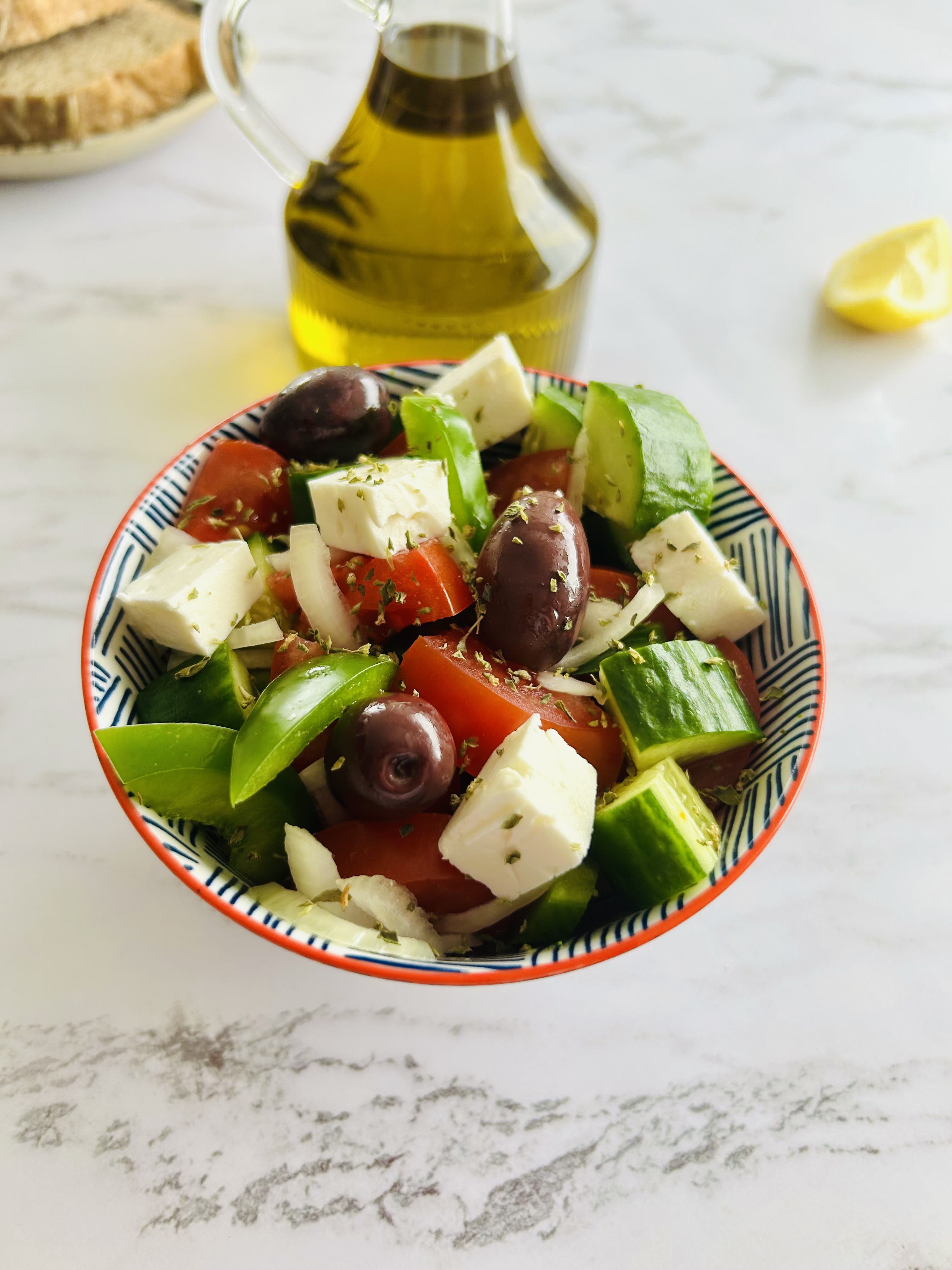 Arranged Food and Objects