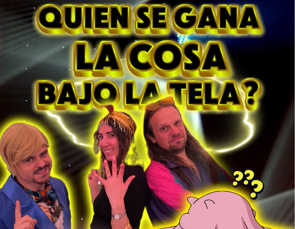 Quién se gana, La cosa bajo la tela?