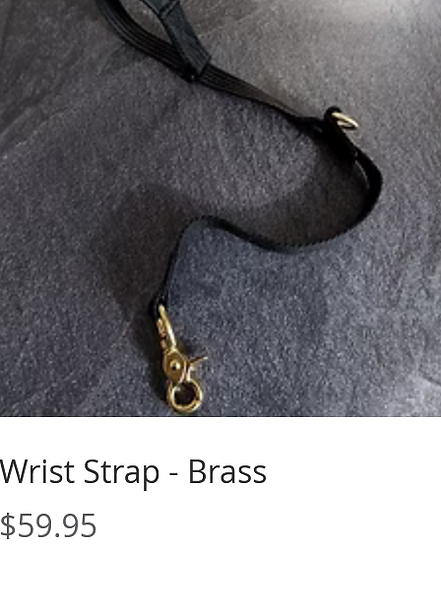 MAINE COON MAYHEM WRIST STRAP SOLID BRASS.png