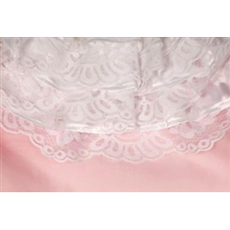 Thumbnail: White Satin Wedding Dress, Headpiece, Leash & D-Ring