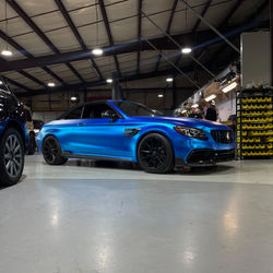 Hexis Satin Blue Chrome - Full Wrap