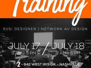 V2 Hosting Network AV Design Class Featuring SVSi by AMX