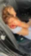 A young woman murdered in her car