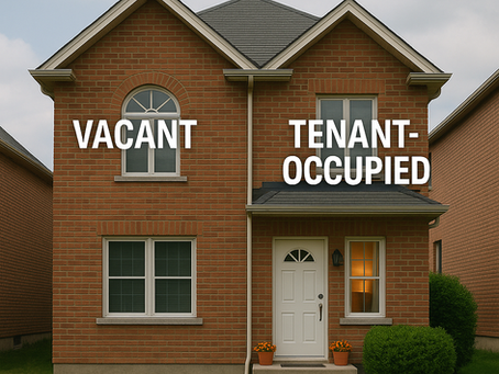 Vacant Homes vs. Tenant-Occupied: Which One Appraises Better?