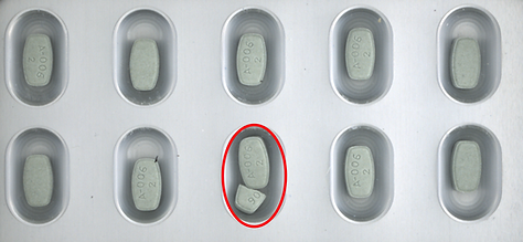 mixed broken tablet inspection system