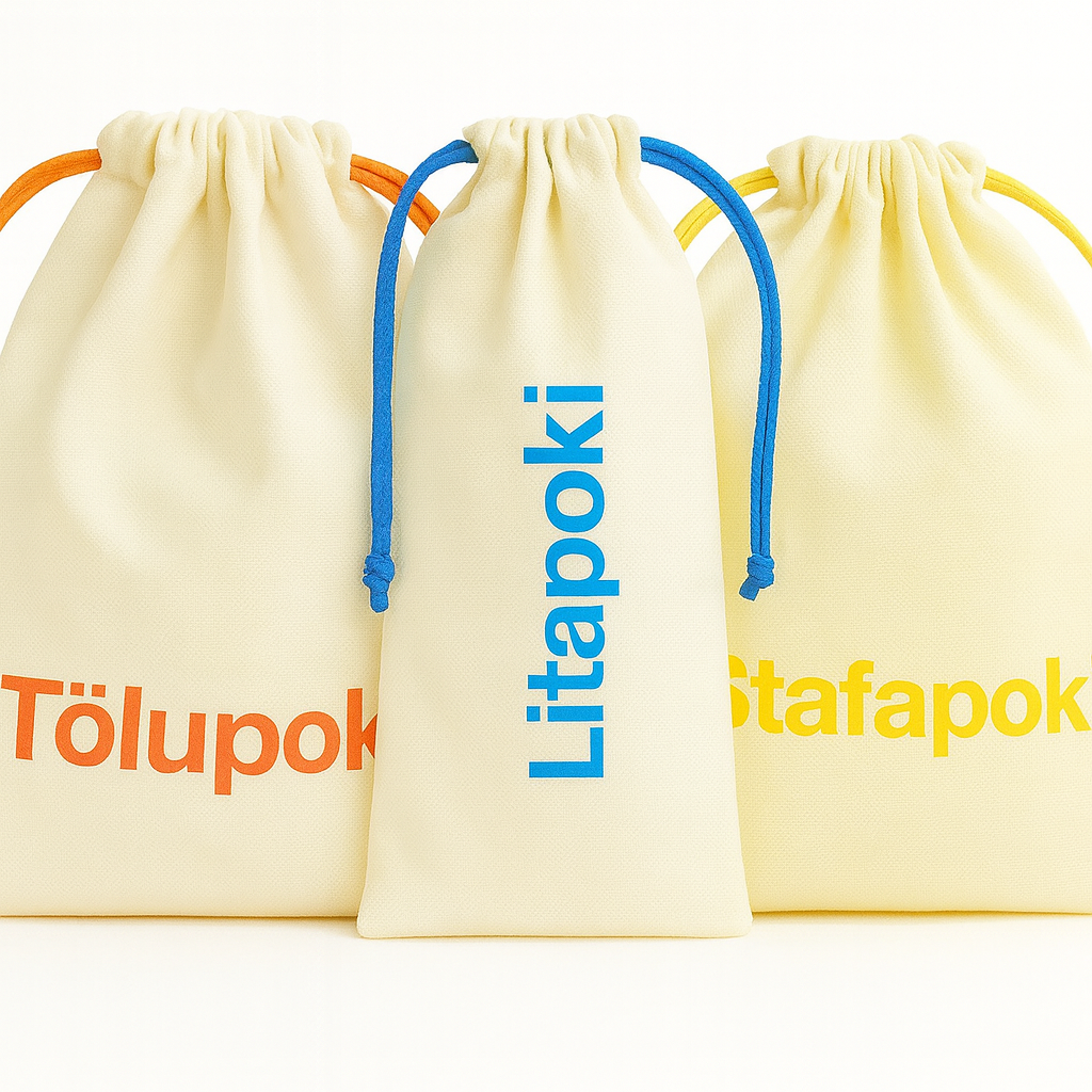 Stafa, Lita og Tölupoki