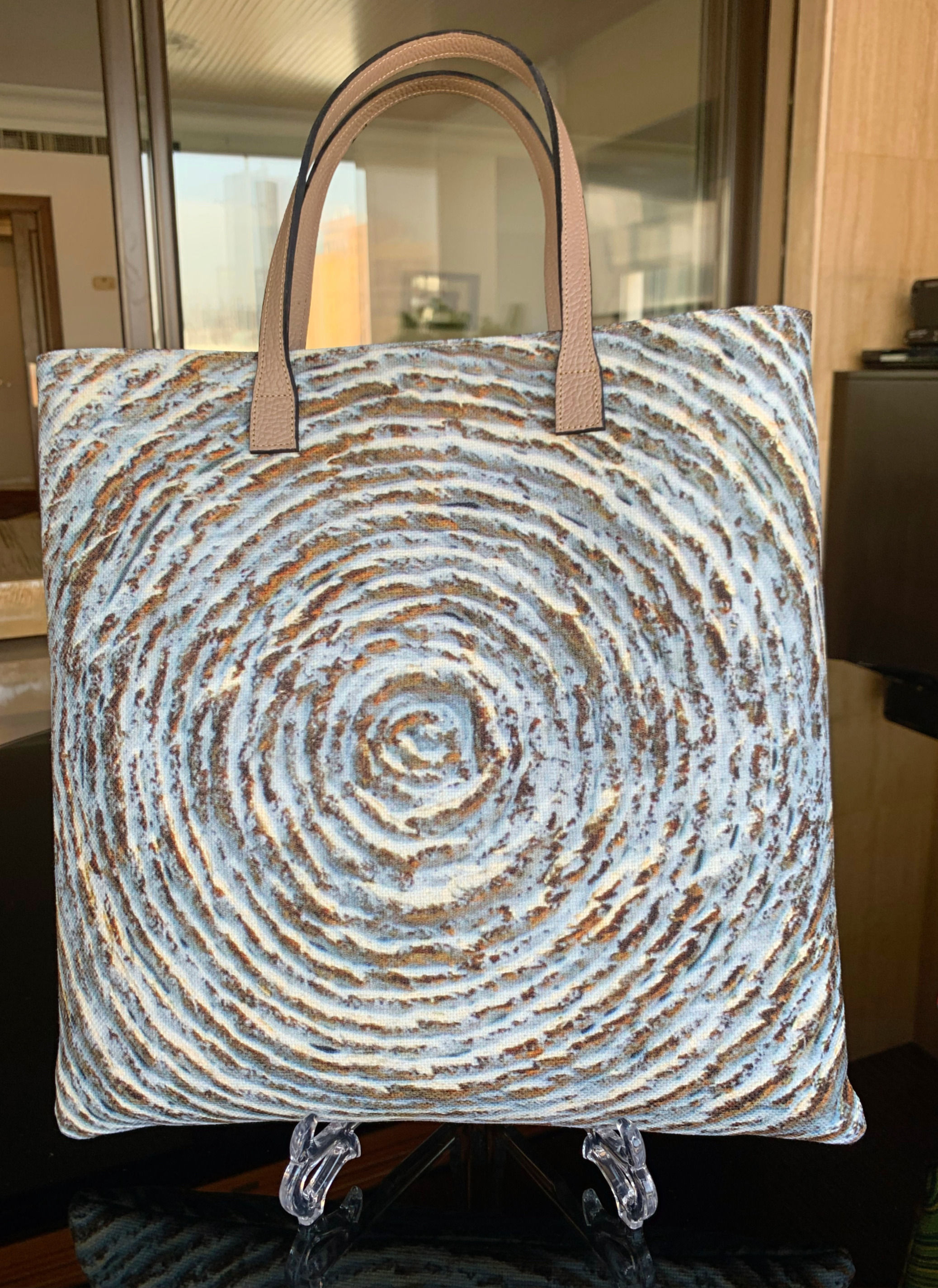 White Gold Laptop bag