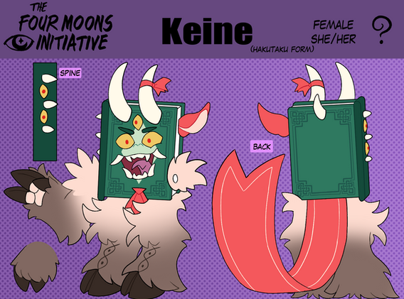 the four moons initiative class with keine keine ref sheet cideramese
