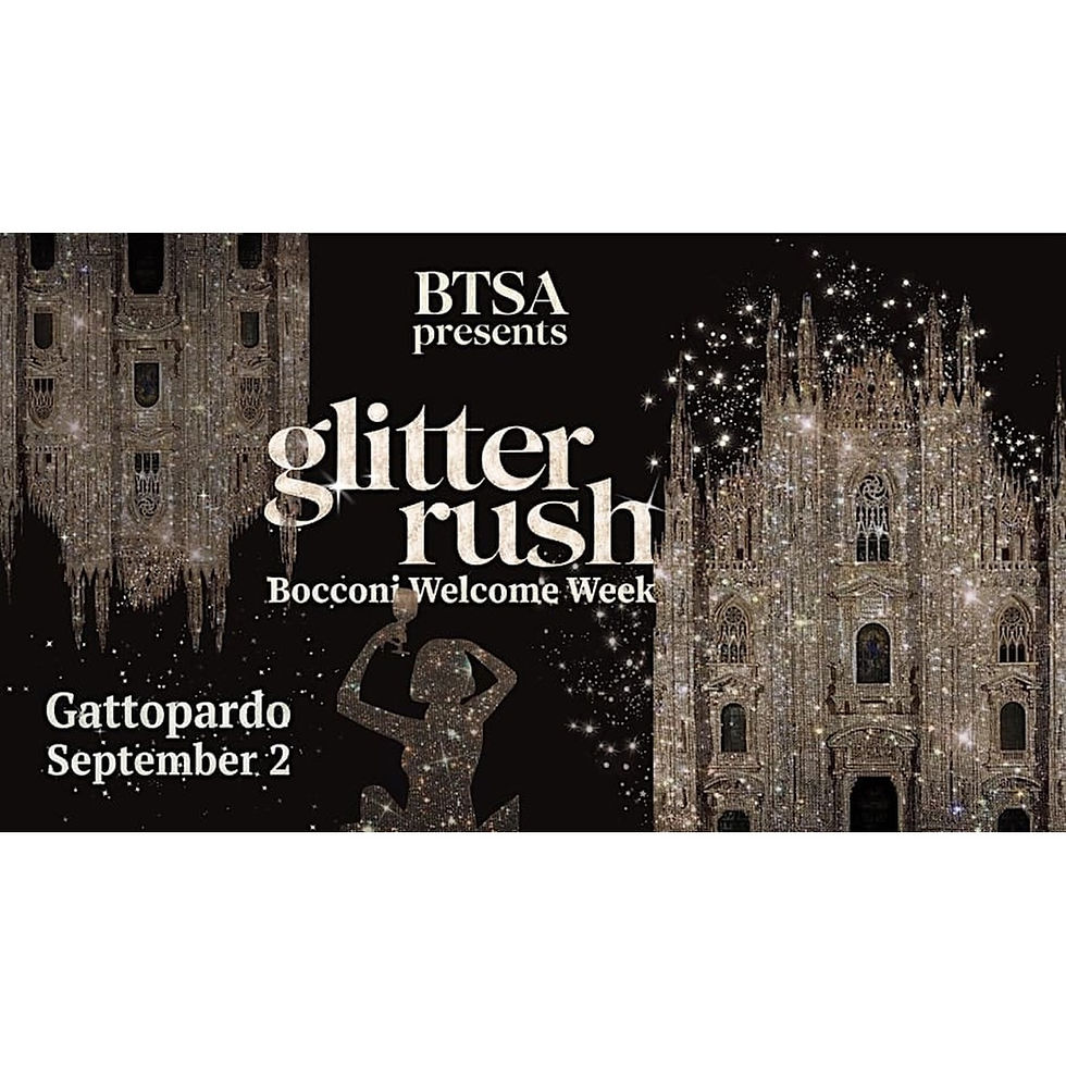 BTSA presents GLITTER RUSH