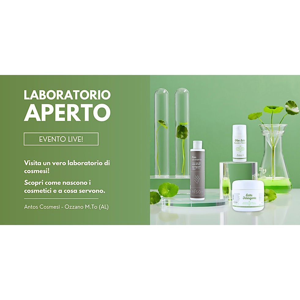 Laboratorio Aperto-Visita un laboratorio e Scopri come nascono i cosmetici.