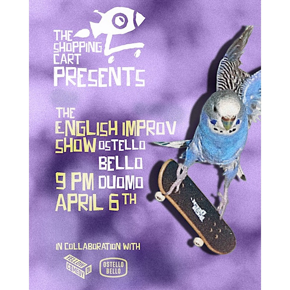 Free Entry English Improv + Stand-up Comedy for Locals and Internationals