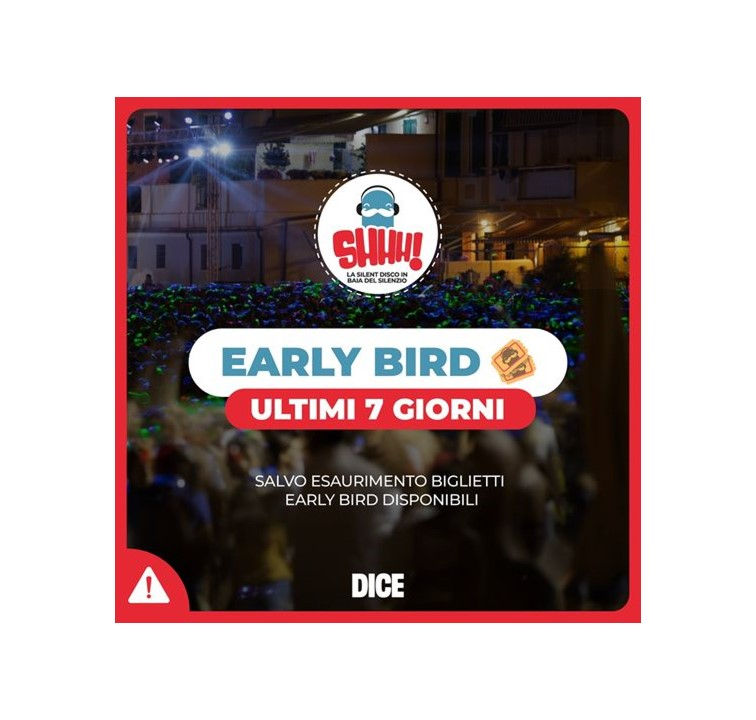 Prevendita Silent Disco del 2 agosto