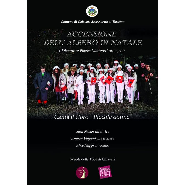 ACCENSIONE DELL'ALBERO a CHIAVARI