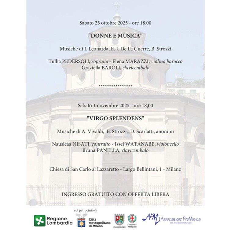 Donne e musica in San Carlino