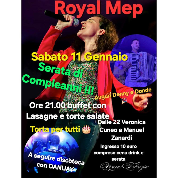 Serata di compleanni - Veronica Cuneo - Buffet