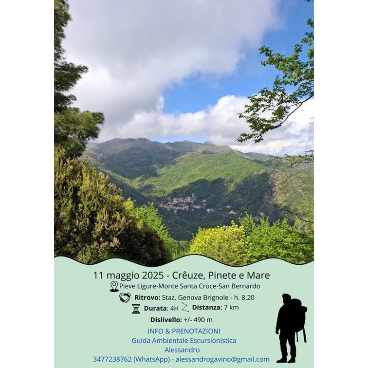 crêuze, le pinete e i panorami mozzafiato