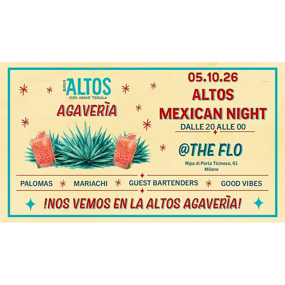 Altos Tequila | Agaverìa popup - Altos Mexican Night