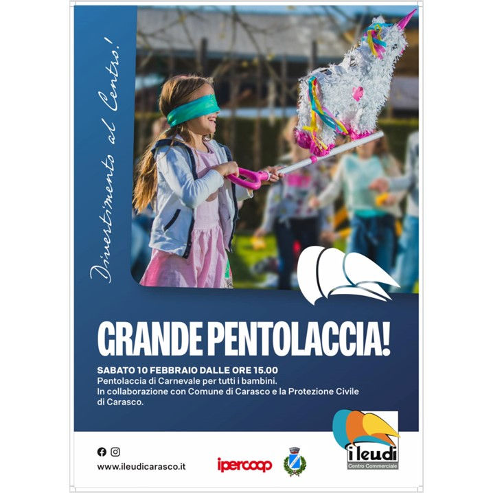 Grande pentolaccia di Carnevale