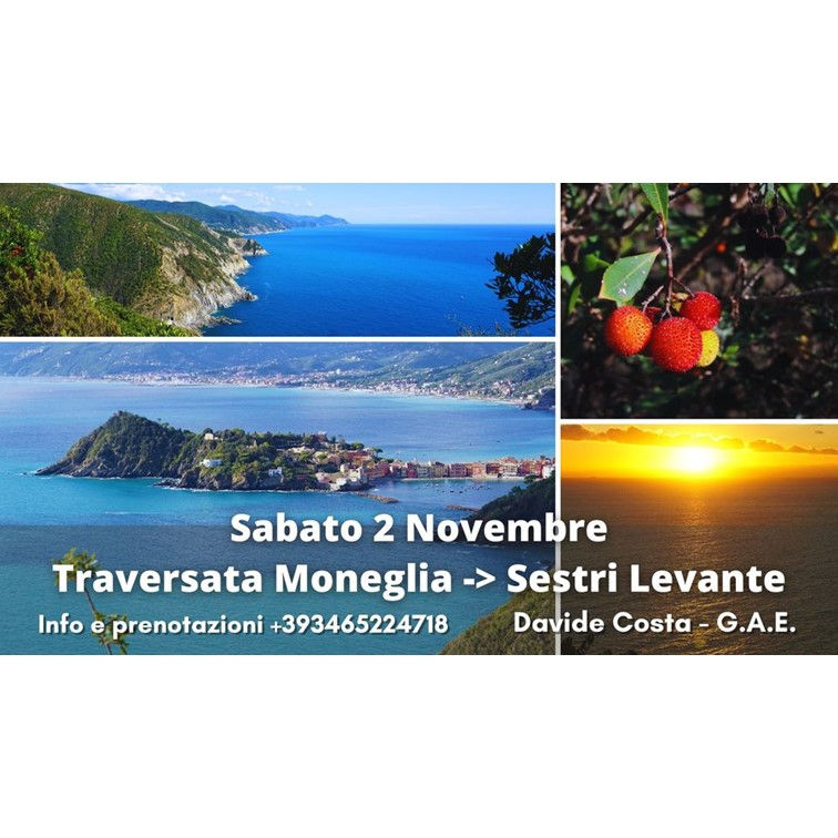 Traversata Moneglia Sestri Levante