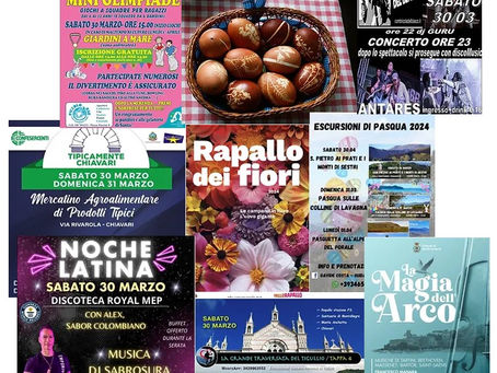 In evidenza: oggi sabato 30 marzo