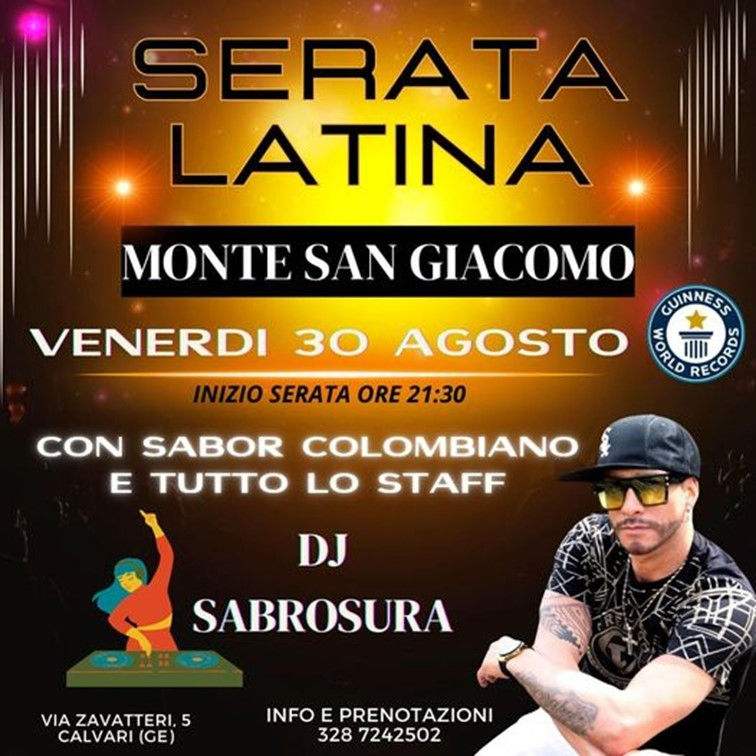 Serata latina con sabor colombiano