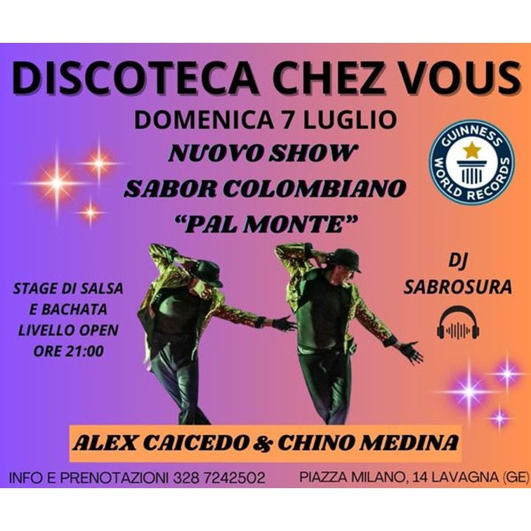 Nuovo show Sabor Colombiano "Pal Monte"