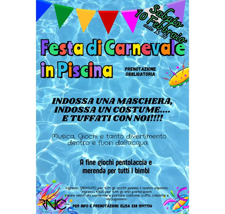 Carnival in the pool