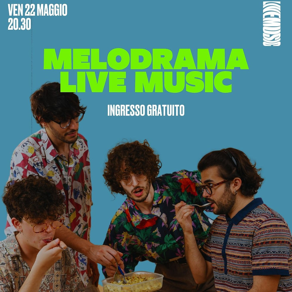 MELODRAMA | live music