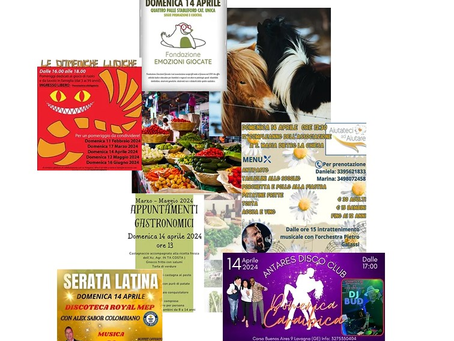 In evidenza: tutti gli eventi di oggi domenica 14