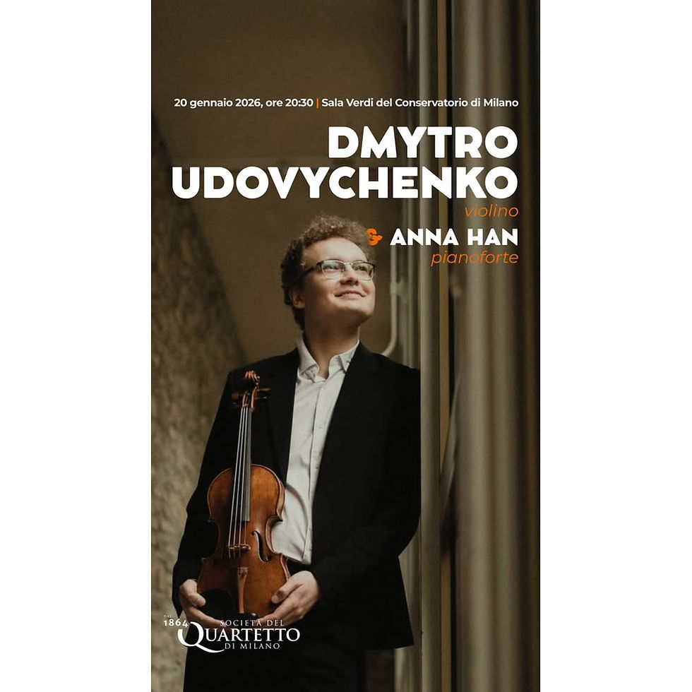 Dmytro Udovychenko & Anna Han a Milano!