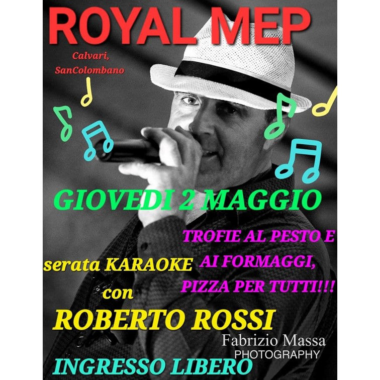 Karaoke con Roberto Rossi