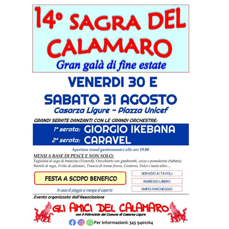 14^ Sagra del calamaro