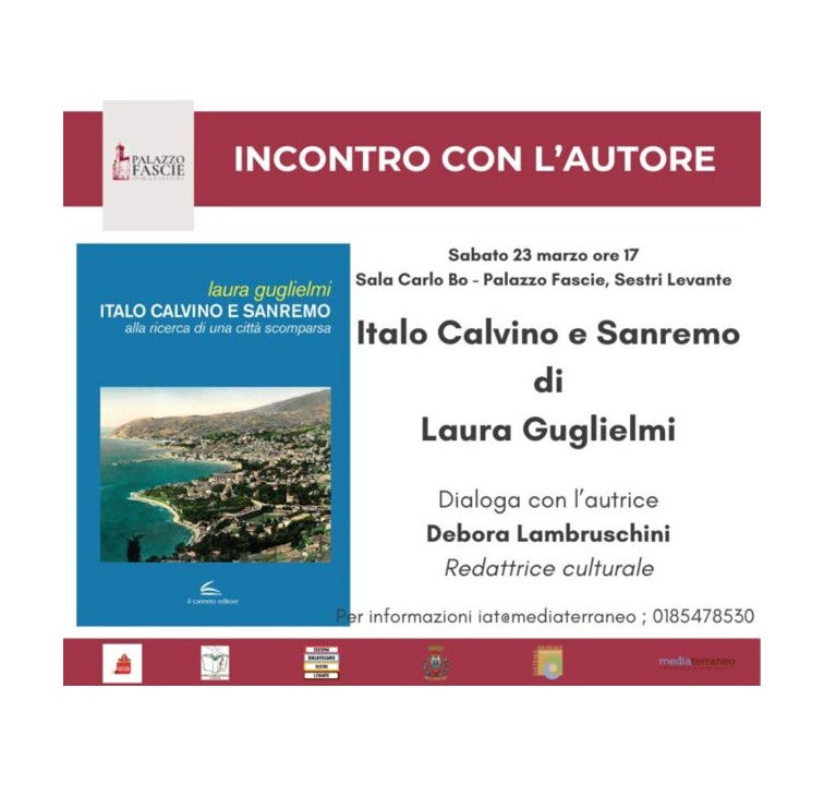 presentation of the book Italo Calvino and Sanremo. In search of a vanished city by Laura Guglielmi